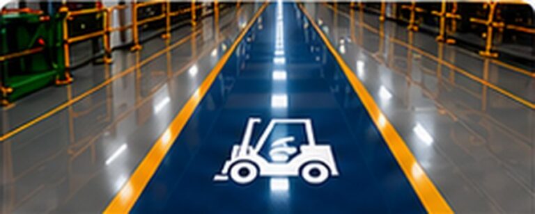 Guvenlik forklift yolu